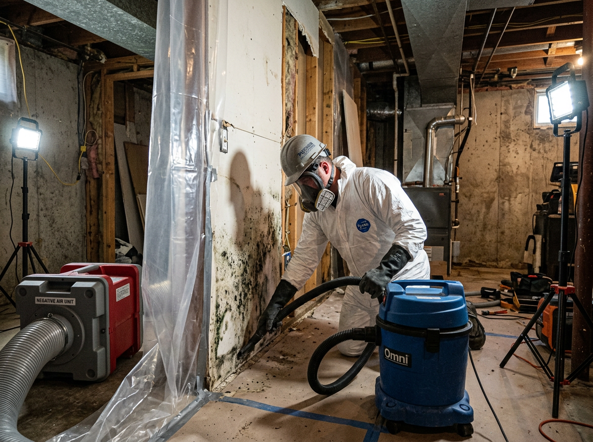 Flooded Basement Cleanup in Dexter, MI 48130