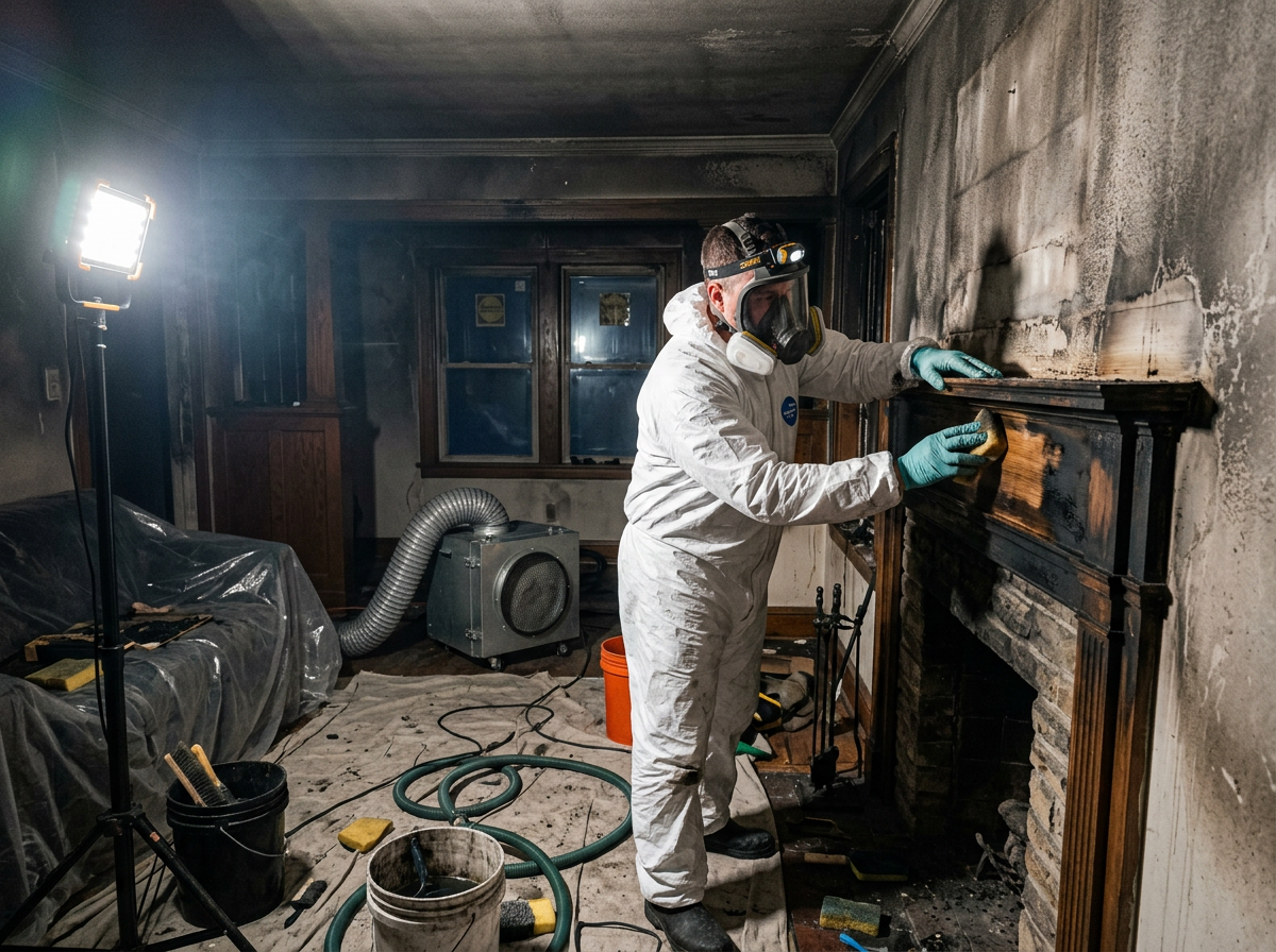 Smoke Damage Restoration in Ypsilanti